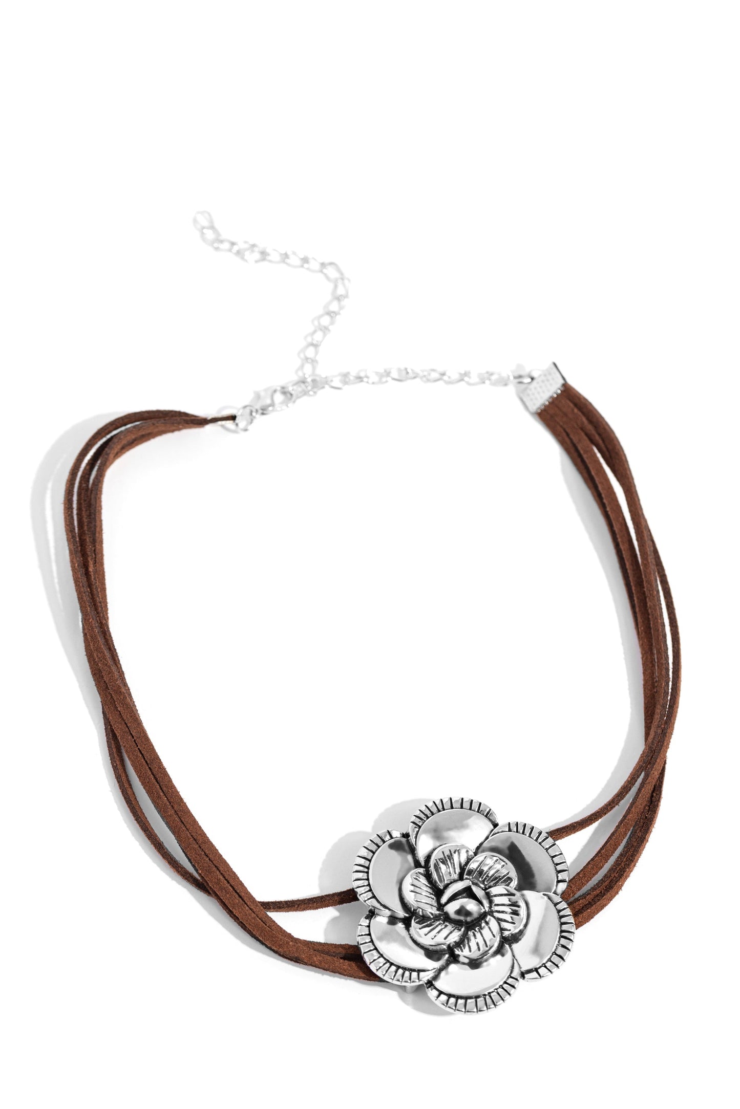 Paparazzi Necklaces - Textured Tapestry - Brown