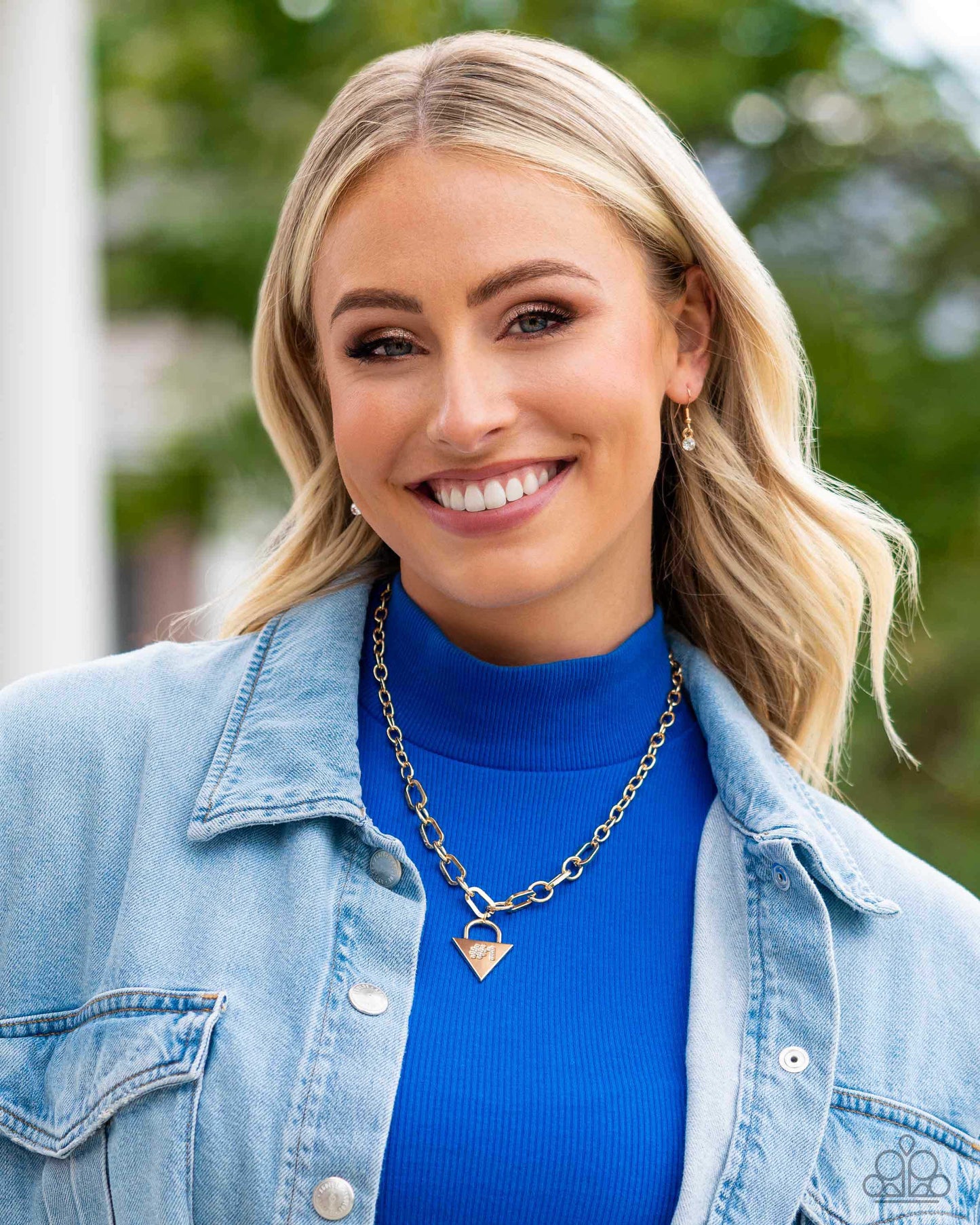 Paparazzi Necklaces - Your Number One Follower - Gold