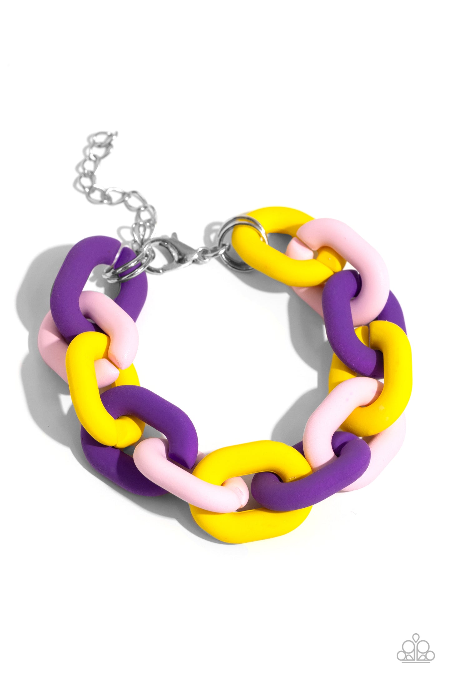 Paparazzi Bracelets - Go the Extra SMILE - Purple