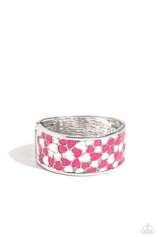 Paparazzi Bracelets - Penchant for Patterns - Pink