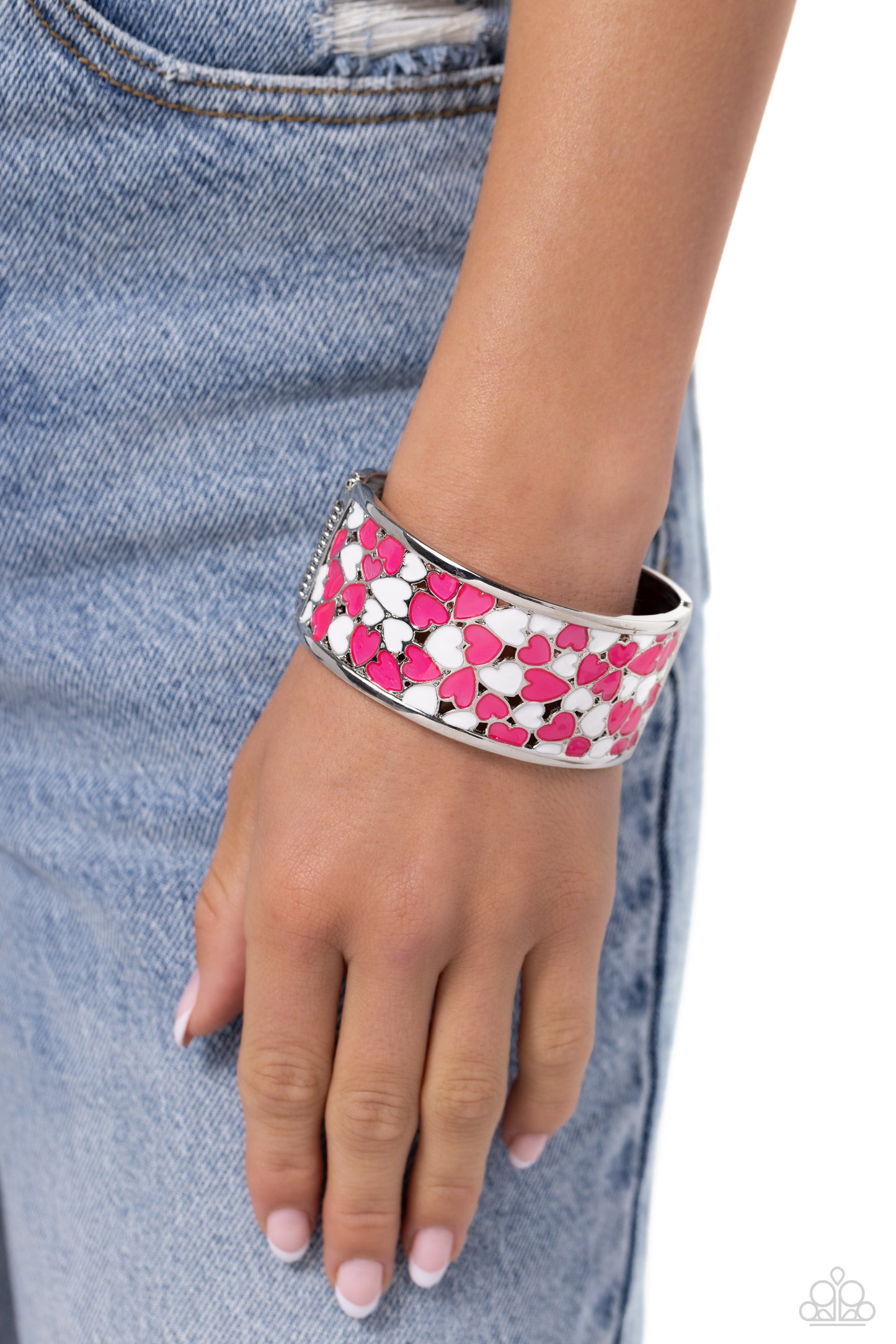 Paparazzi Bracelets - Penchant for Patterns - Pink