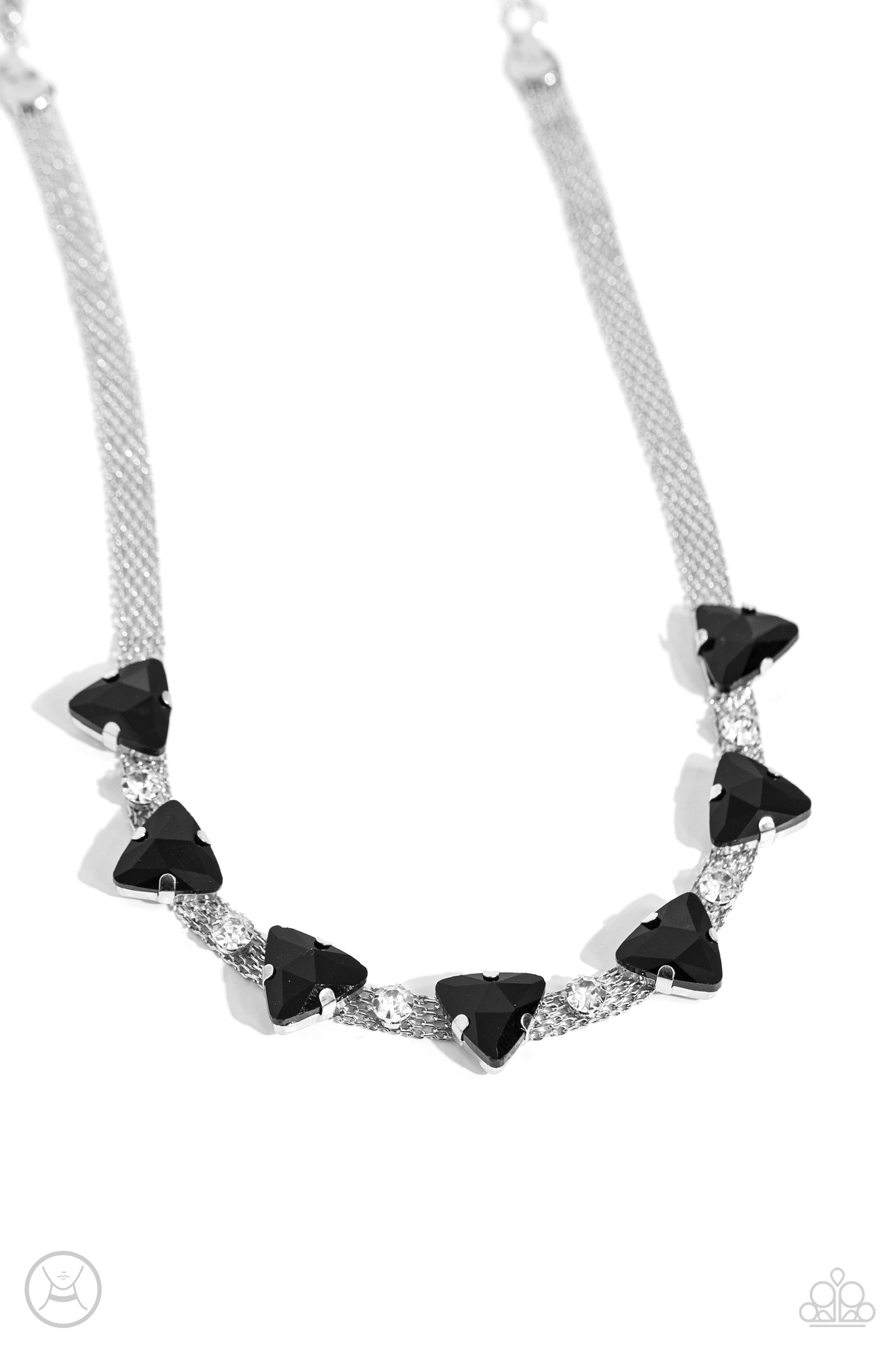 Paparazzi Necklaces - Strands of Sass - Black
