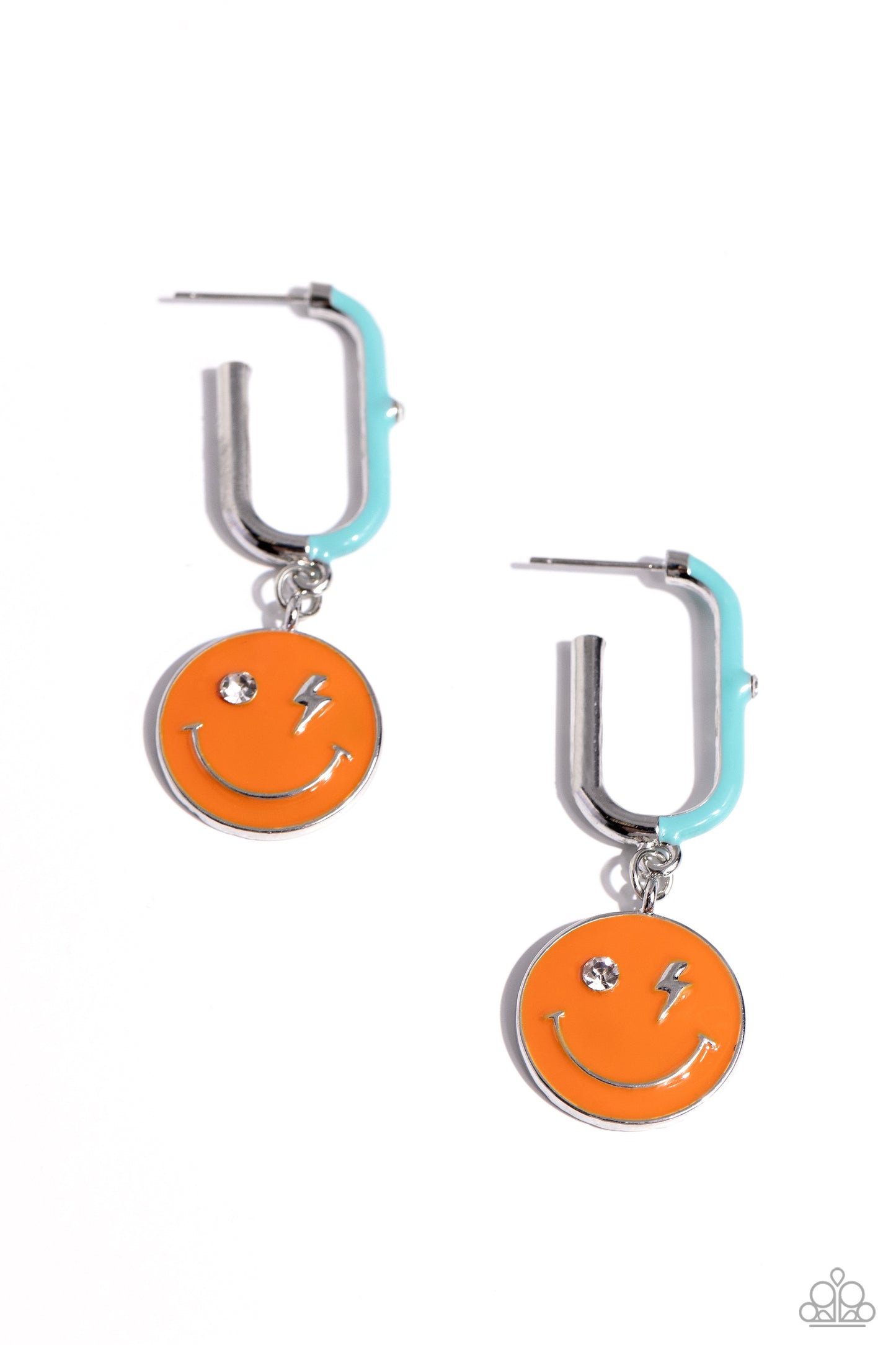 Paparazzi Earrings - Personable Pizzazz - Orange