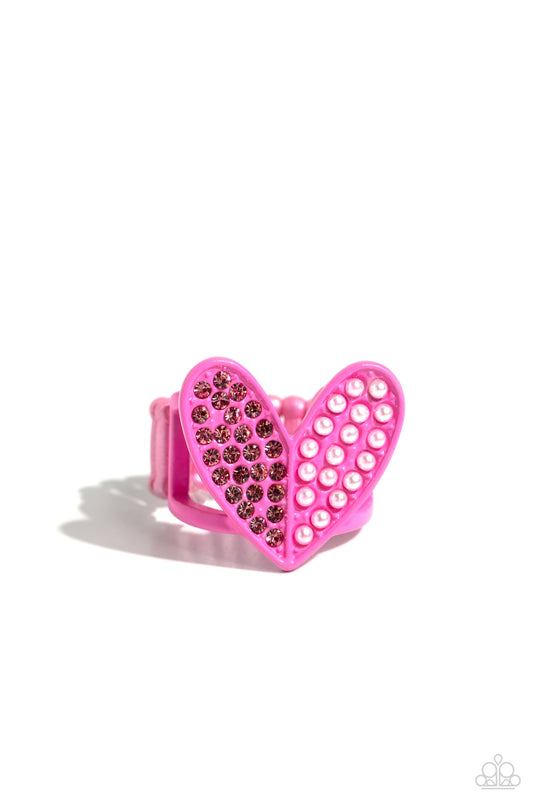 Paparazzi Rings - Hometown Heart - Pink