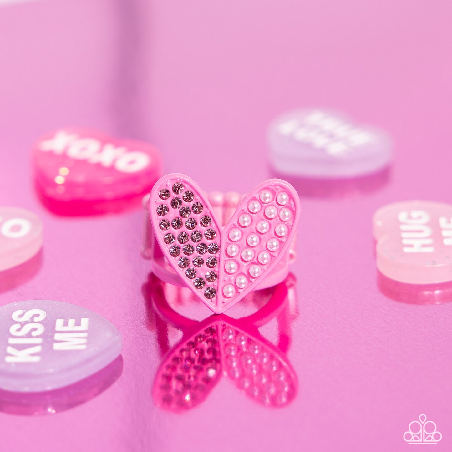Paparazzi Rings - Hometown Heart - Pink