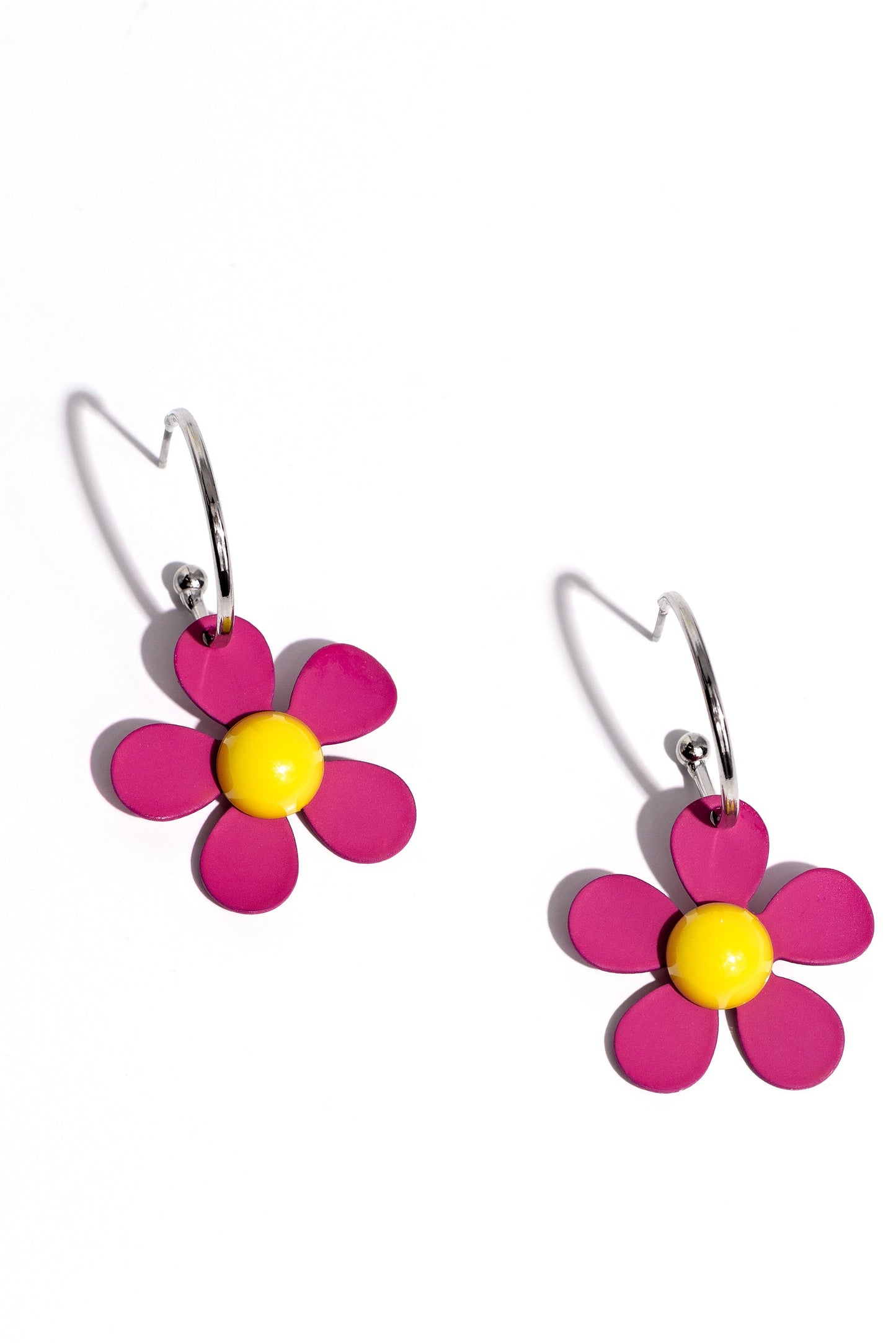 Paparazzi Earrings - More FLOWER To You! - Pink