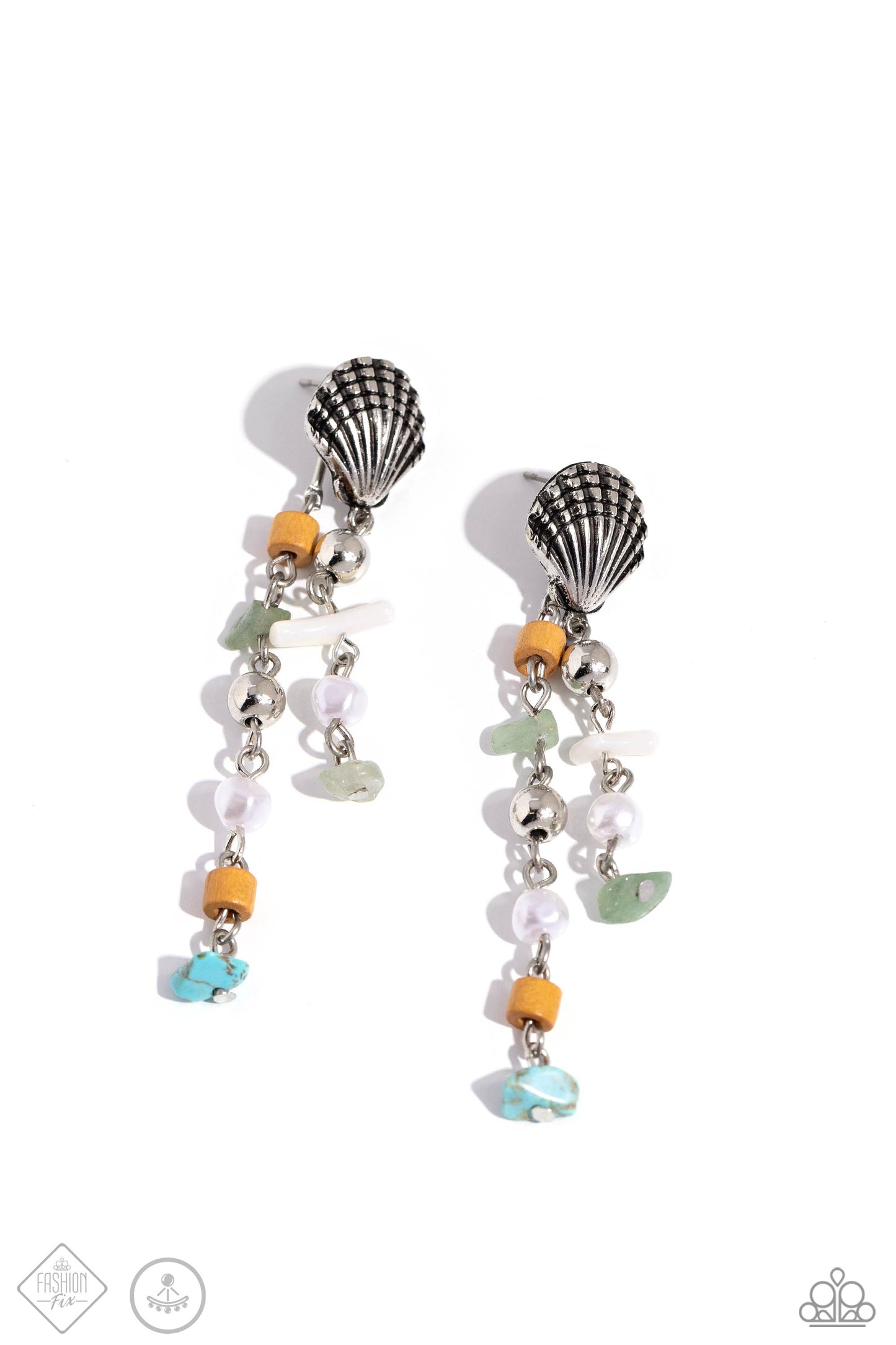 Paparazzi Earrings - Coastline Collection - Multi - Fashion Fix