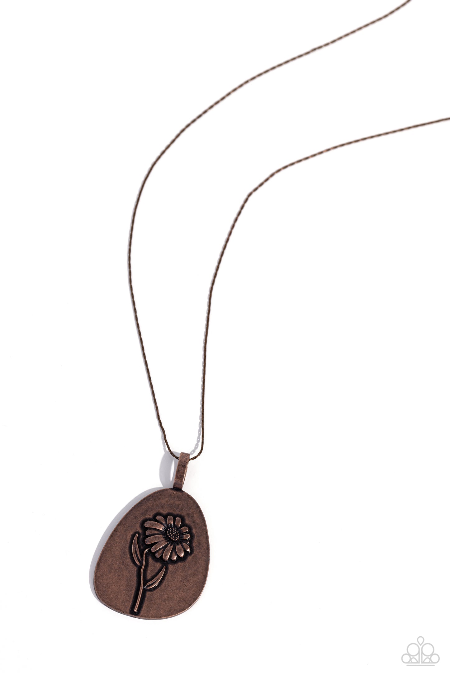 Paparazzi Necklaces - Sunflower Shift - Copper