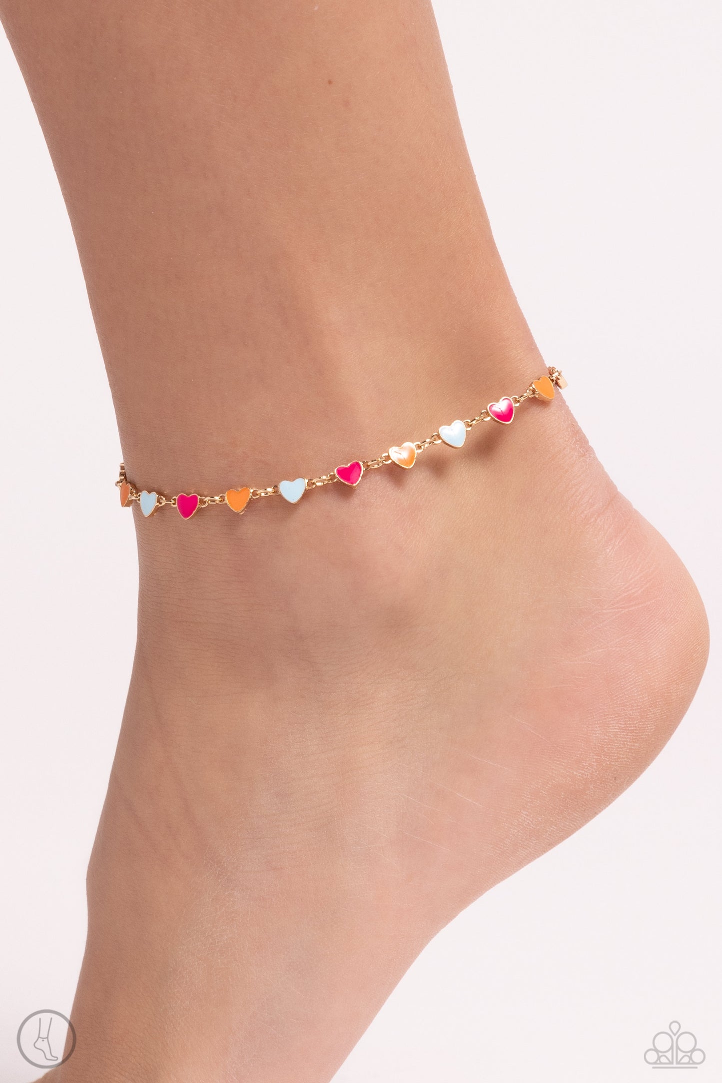 Paparazzi Anklets - Dancing Delight -Gold
