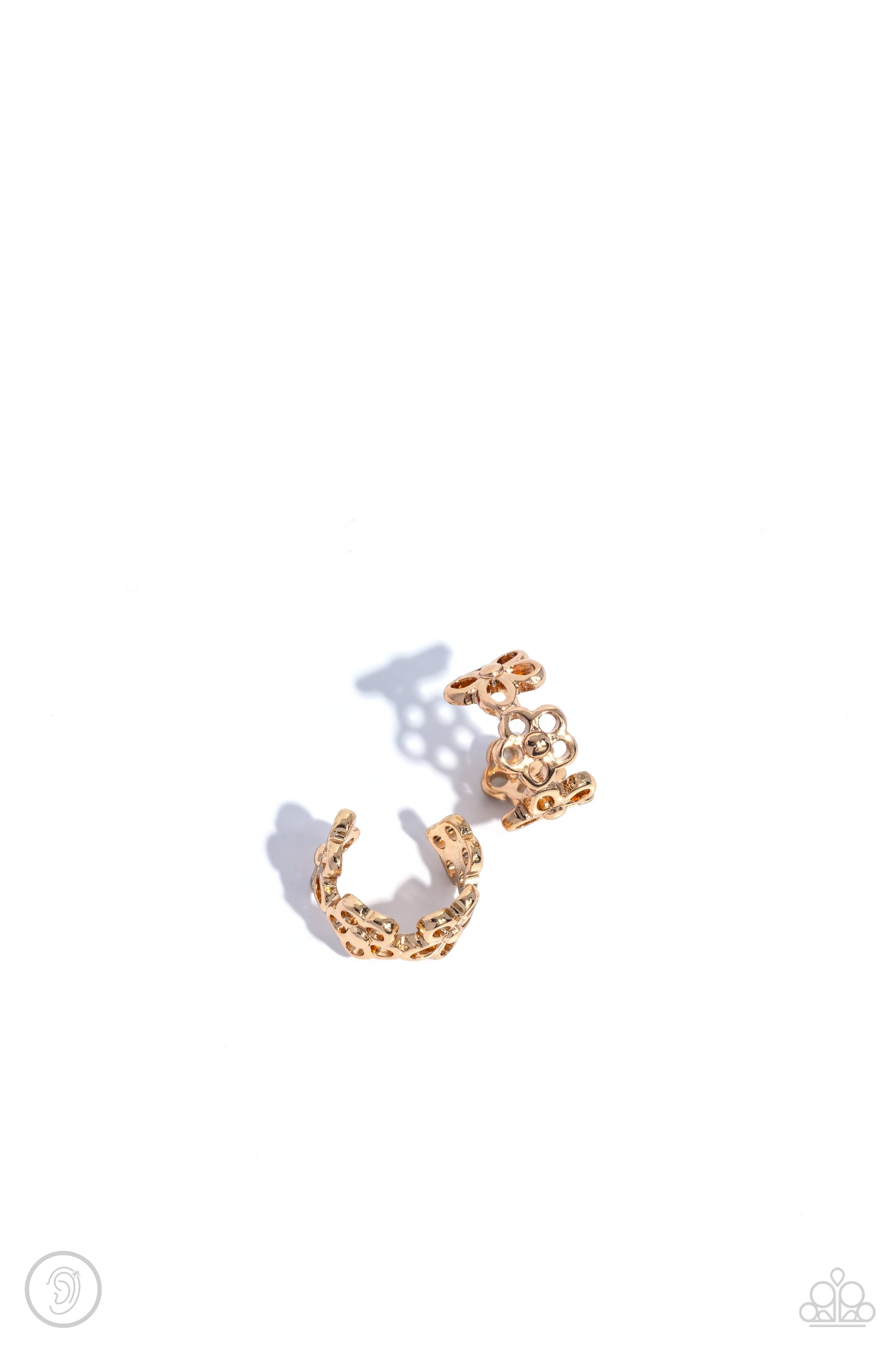 Paparazzi Earrings - Daisy Debut - Gold