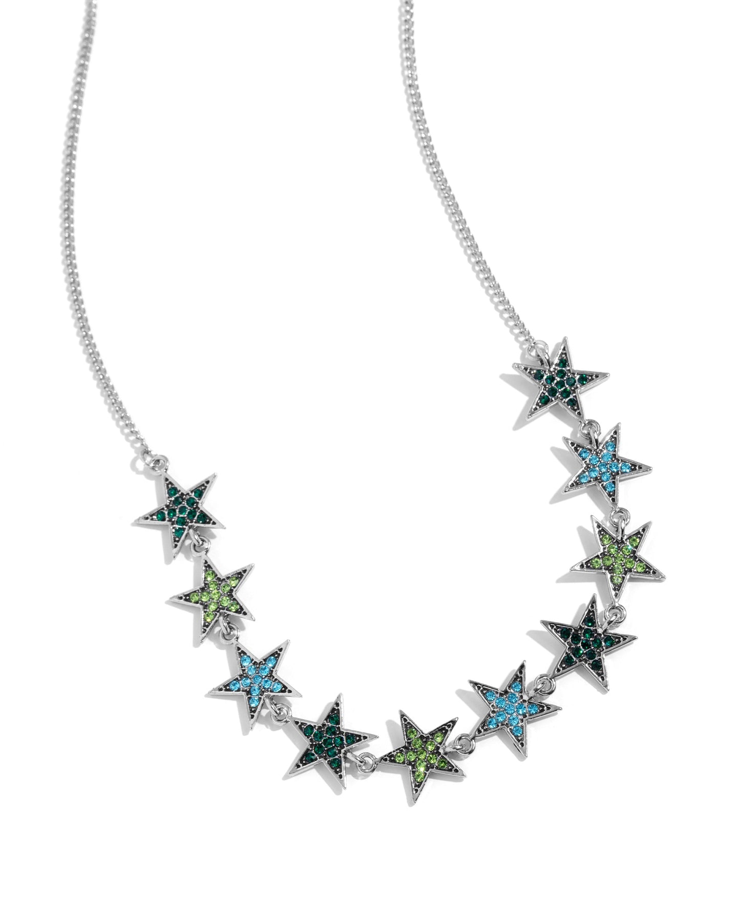 Paparazzi Necklaces - Star Quality Sensation - Green