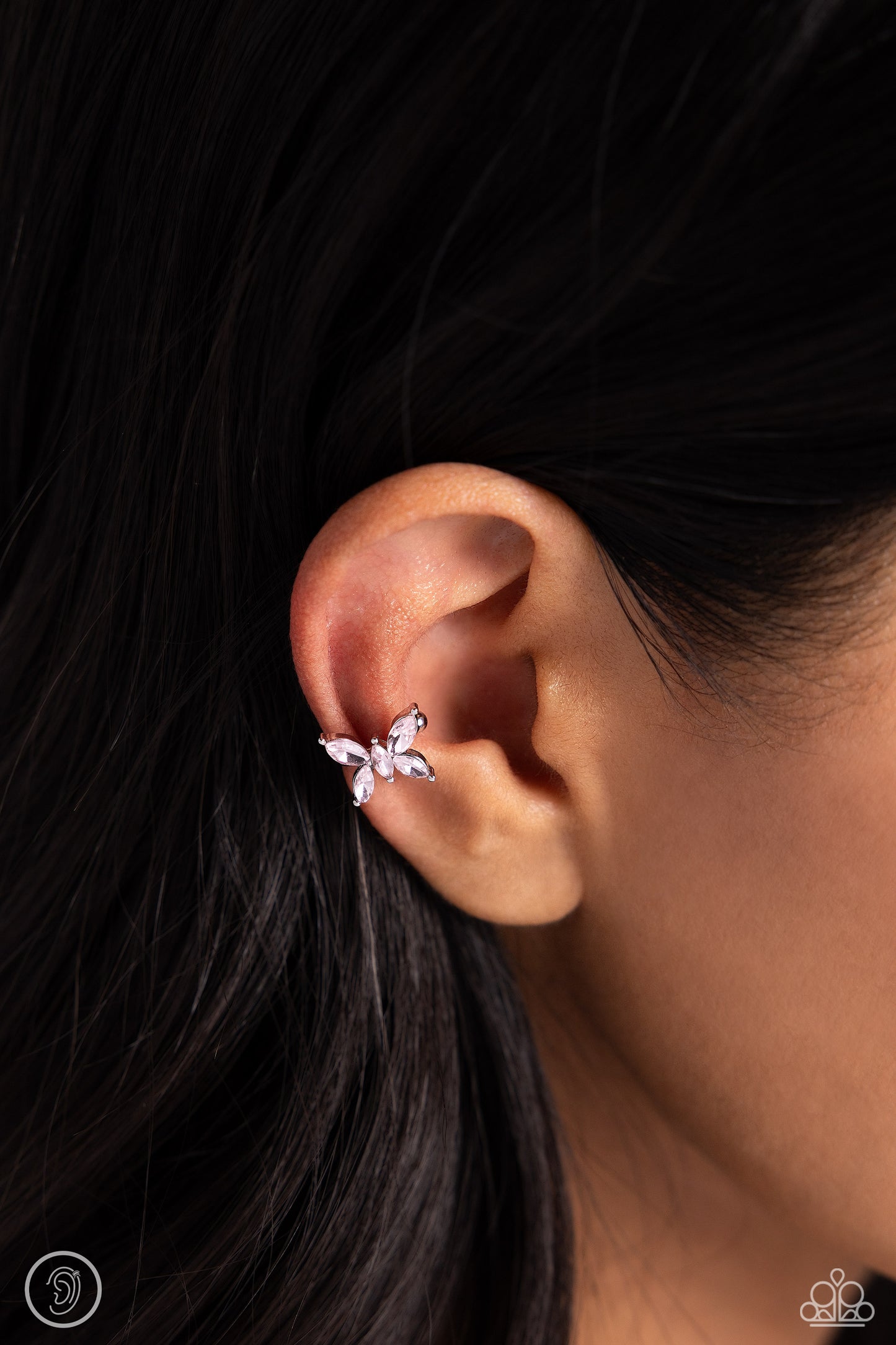 Paparazzi Earrings - Aerial Advancement - Pink