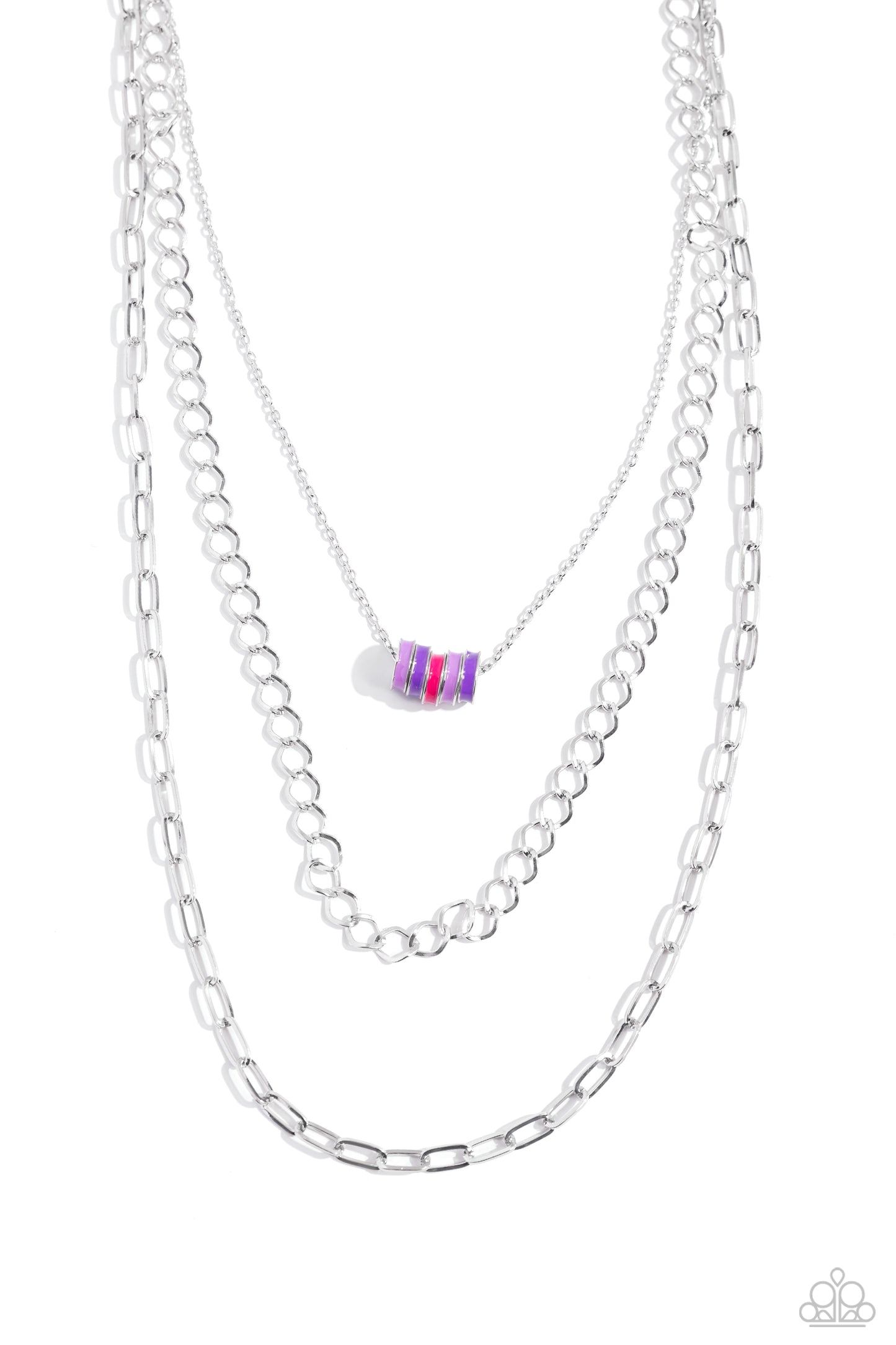 Paparazzi Necklaces - Colorful Cadet - Purple