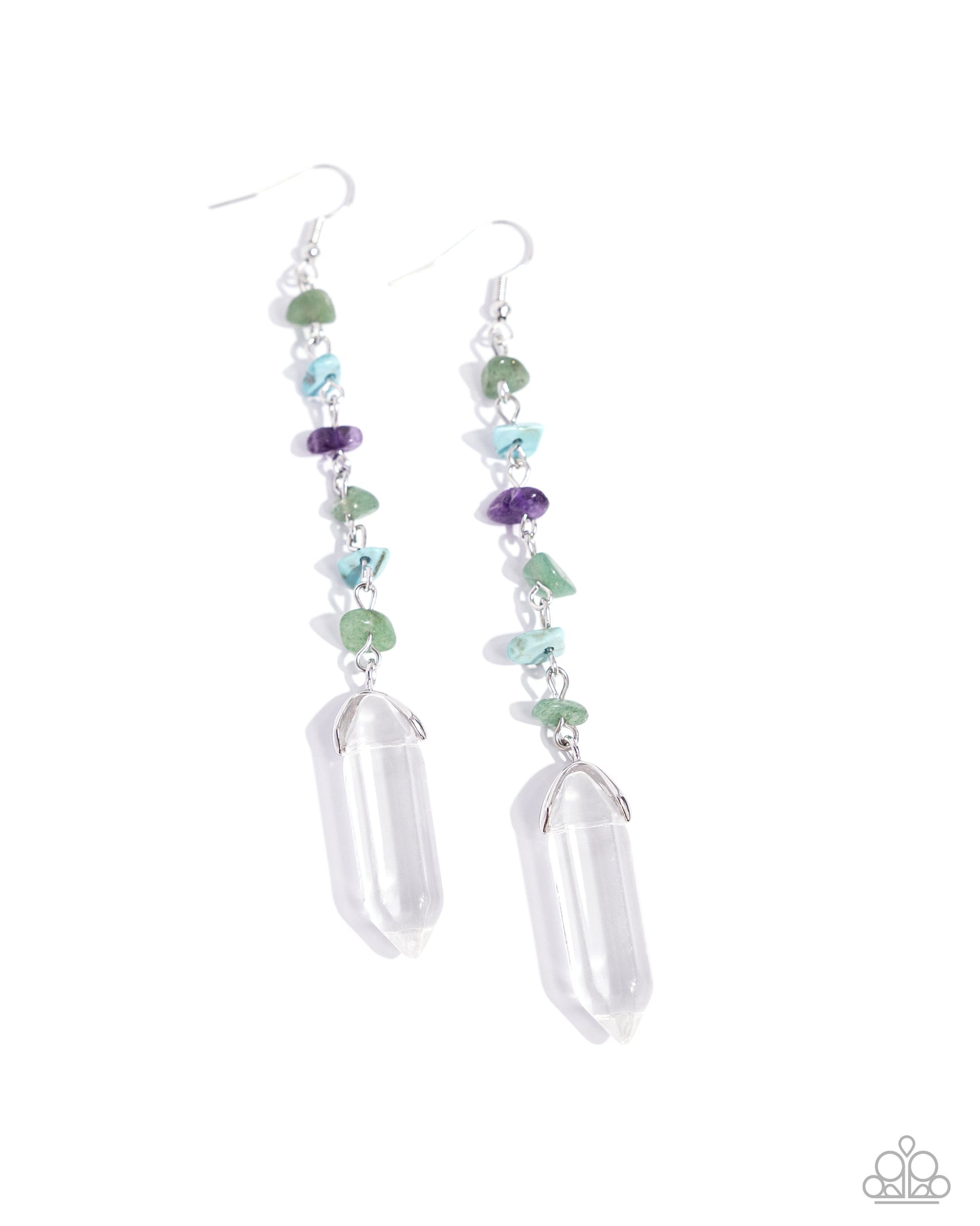 Paparazzi Earrings - Quartz Qualification - Green