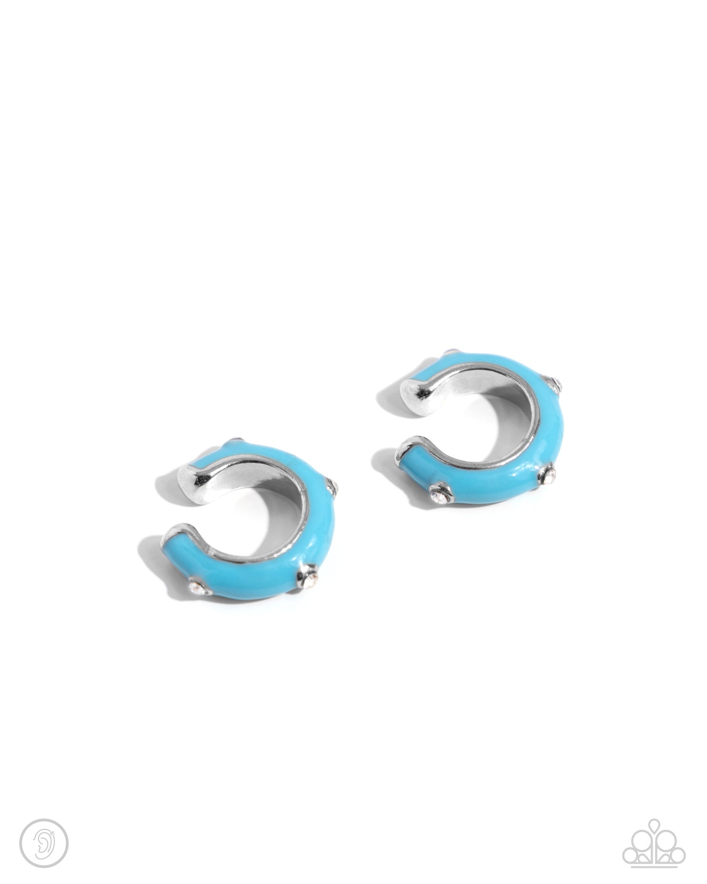 Paparazzi Earrings - Coastal Color - Blue
