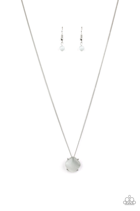 Paparazzi Necklaces - You Glow Girl - White