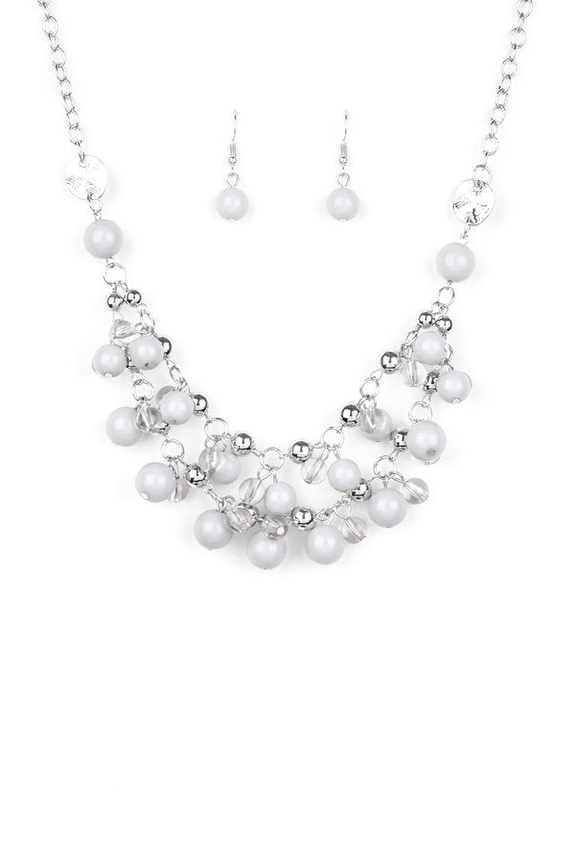 Paparazzi Necklaces - Seaside Soirée - Silver