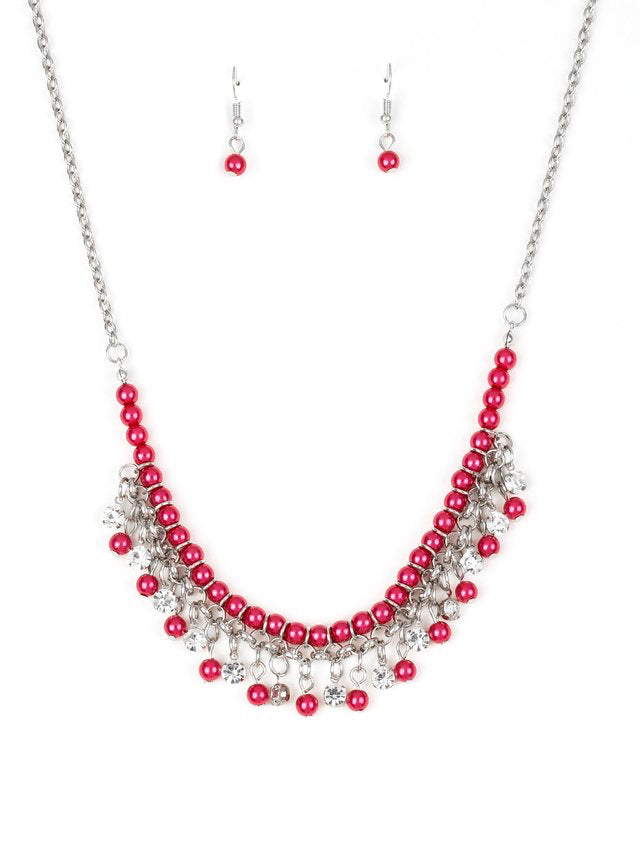 Paparazzi Necklaces - A Touch of Classy - Pink