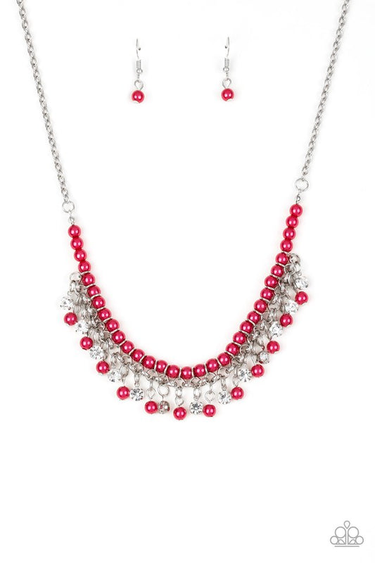 Paparazzi Necklaces - A Touch of Classy - Pink