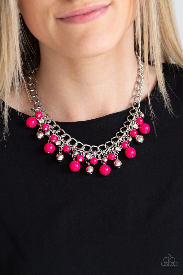 Paparazzi Necklaces - The Bride to Bead - Pink