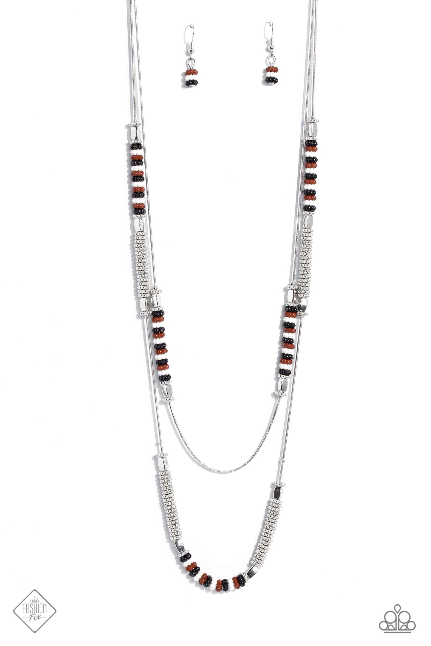 Paparazzi Necklaces - Caviar Chic - Multi