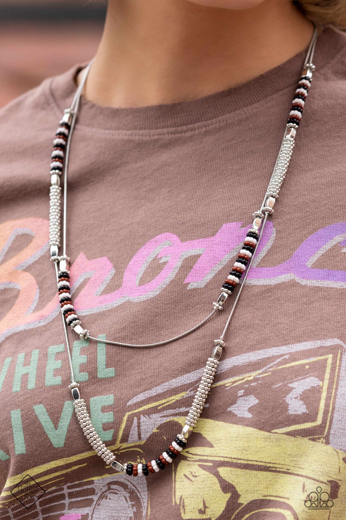 Paparazzi Necklaces - Caviar Chic - Multi