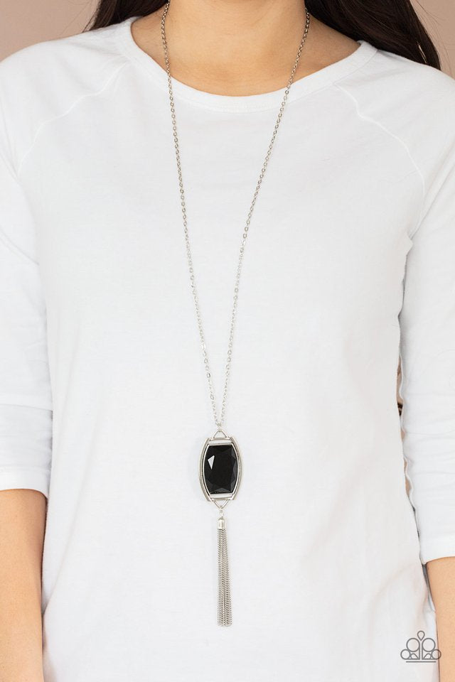 Paparazzi Necklaces - Timeless Talisman - Black
