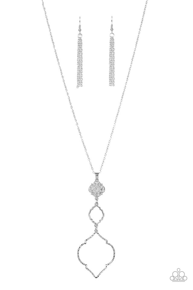 Paparazzi Necklaces - Marrakesh Mystery - Silver