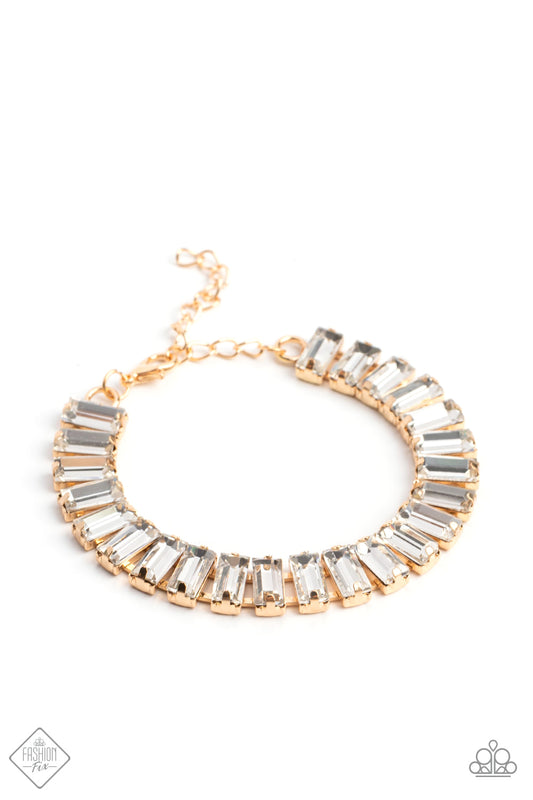 Paparazzi Bracelets - Darling Debutante - Gold