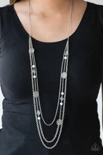 Paparazzi Necklaces - Pretty Pop-tactic! - White