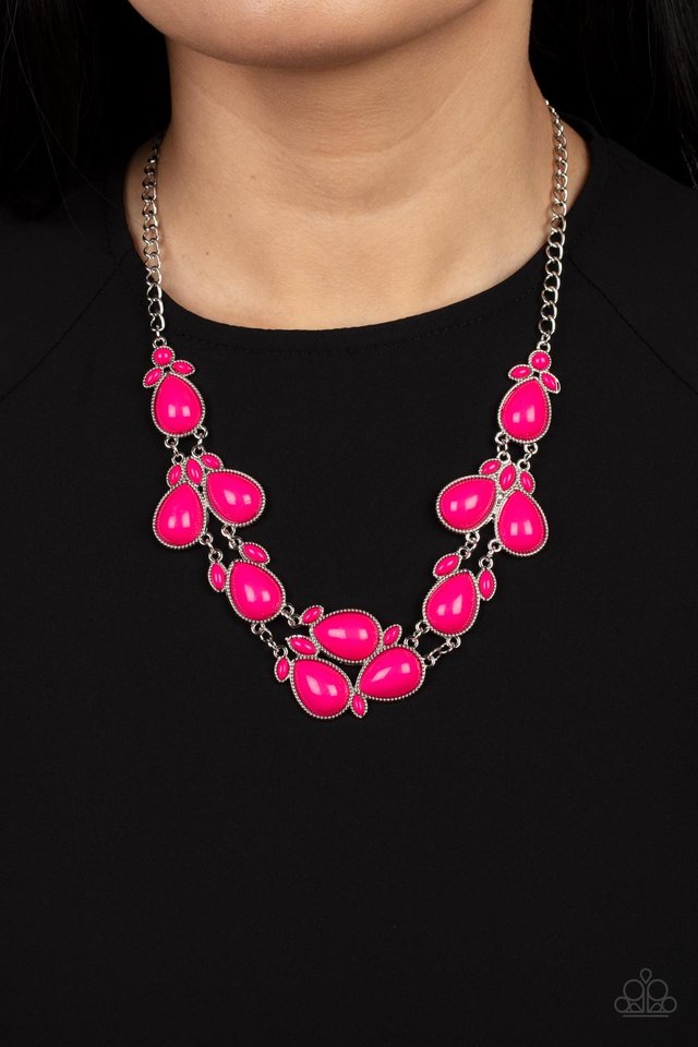 Paparazzi Necklaces - Botanical Banquet - Pink