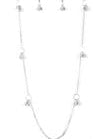 Paparazzi Necklaces - House Party Posh - White