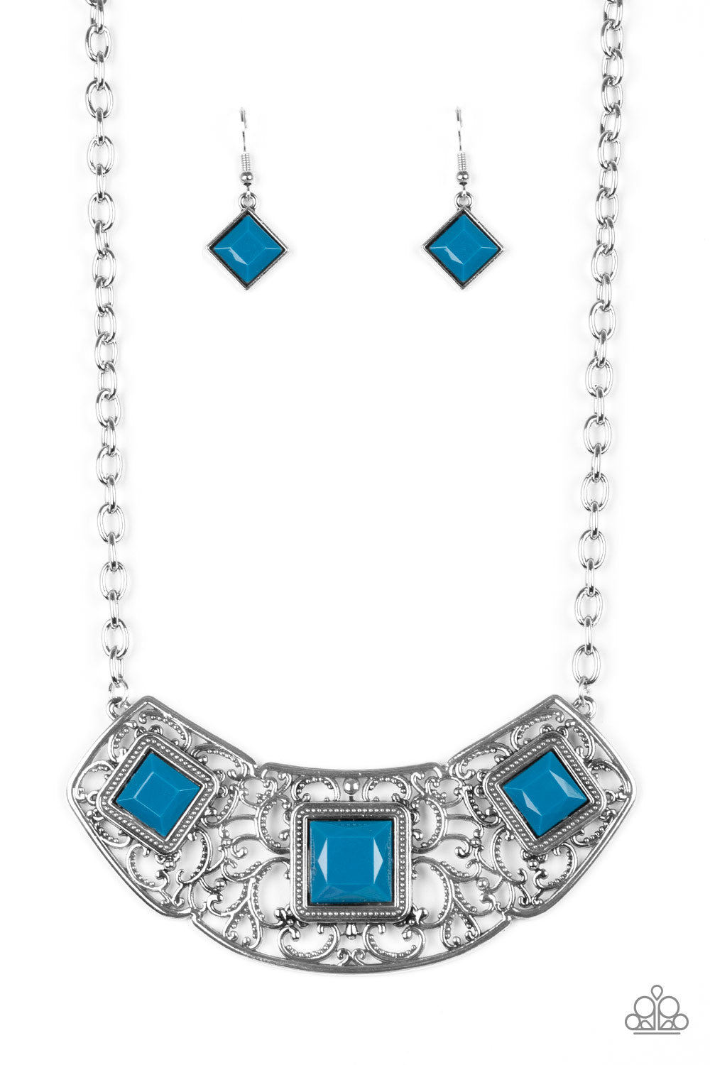 Paparazzi Necklaces - Feeling Inde-pedent - Blue