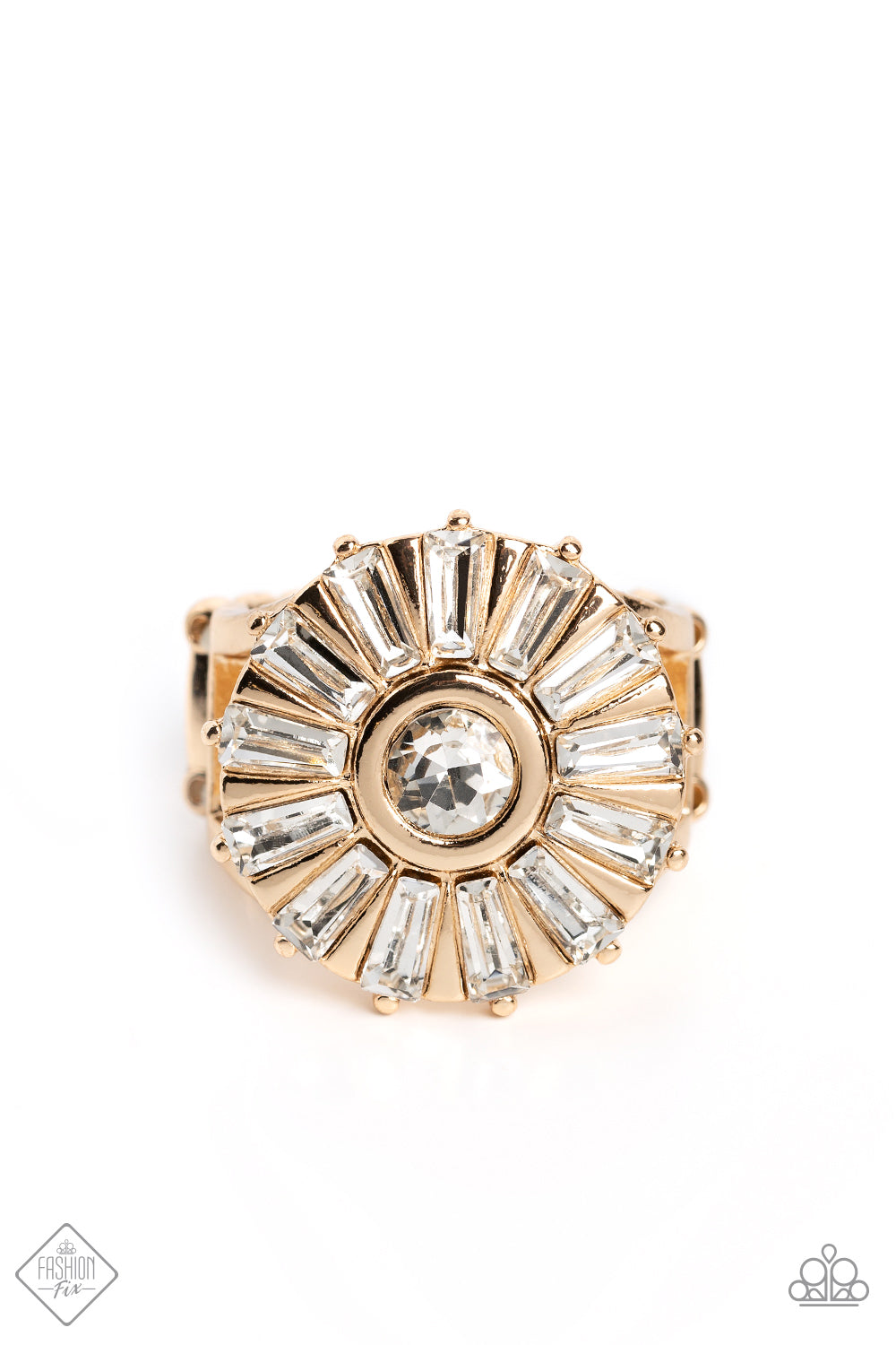 Paparazzi Rings - High Society Haute - Gold - Fashion Fix