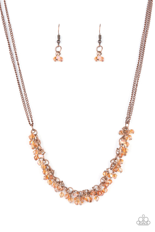 Paparazzi Necklaces - Let There Be Twilight - Copper