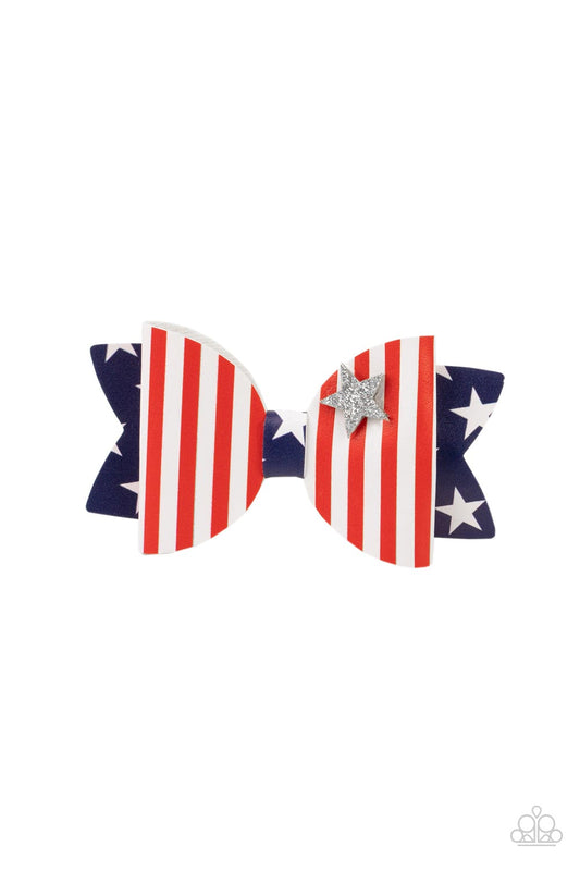 Paparazzi Hair Accessories - Red, White, And Bows - Multi