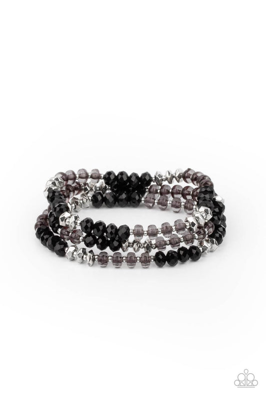 Paparazzi Bracelets - Stellar Strut - Black