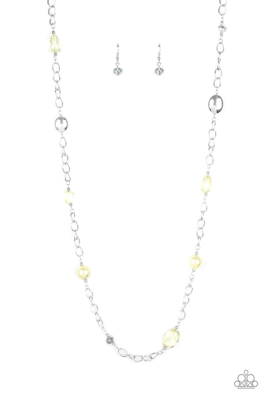 Paparazzi Necklaces - Only For Special Occasions - Yellow