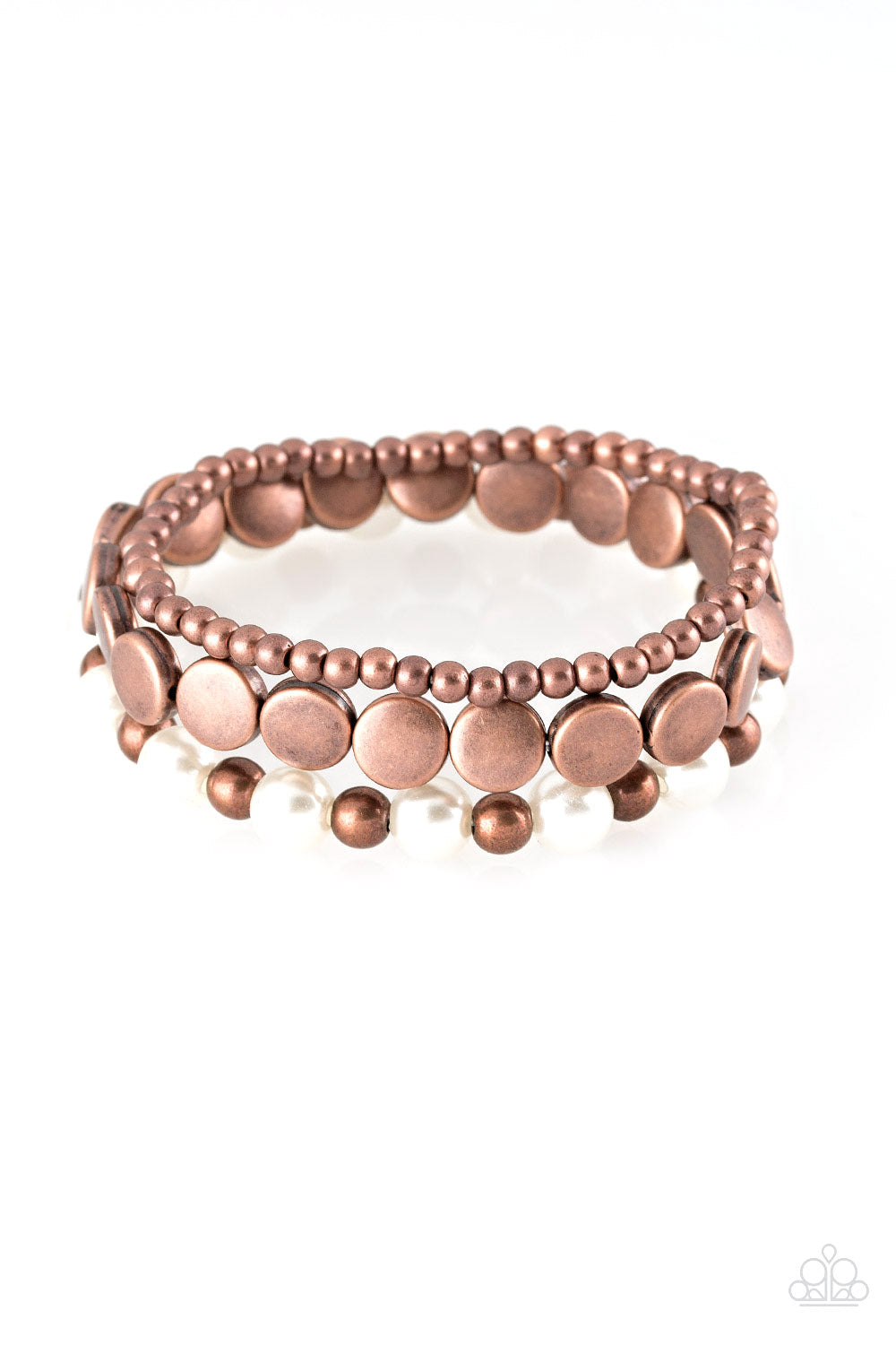 Paparazzi Bracelets - Girly Girl Glamour - Copper