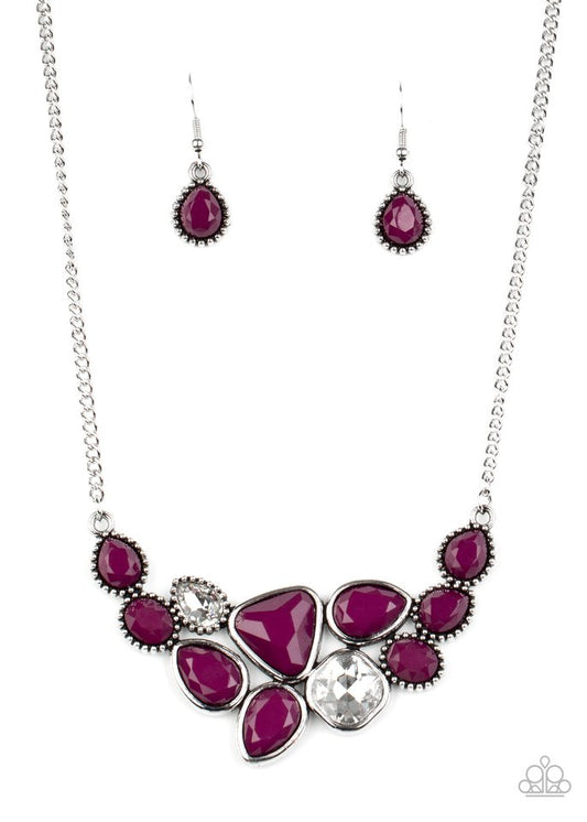 Paparazzi Necklaces - Breathtaking Brilliance - Purple