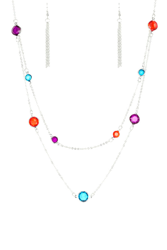 Paparazzi Necklaces - Raise Your Glass - Multi