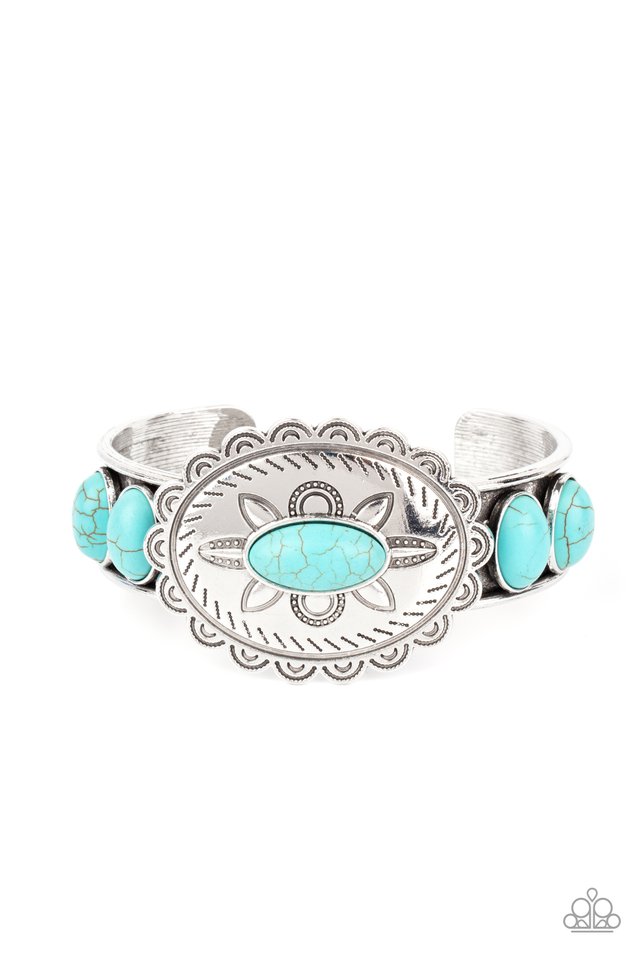 Paparazzi Bracelets - Canyon Heirloom - Blue