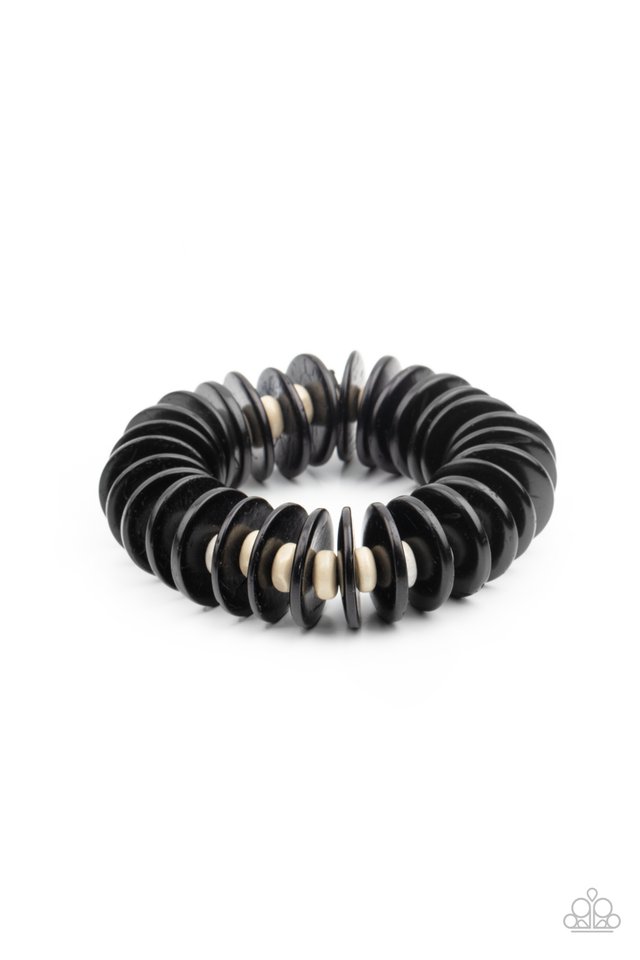 Paparazzi Bracelets - Caribbean Reefs - Black