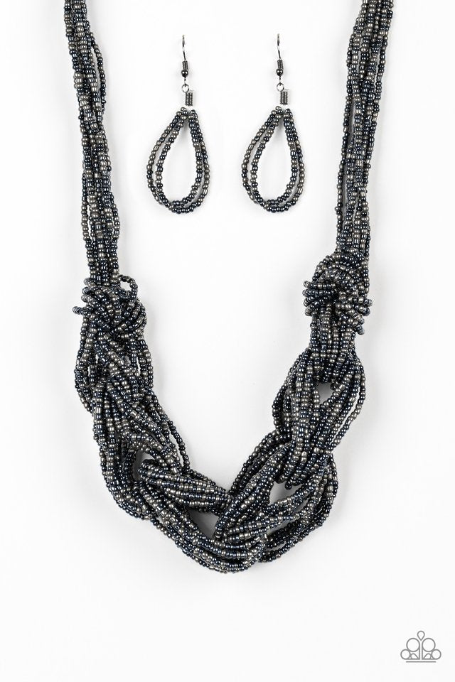 Paparazzi Necklaces - City Catwalk - Blue
