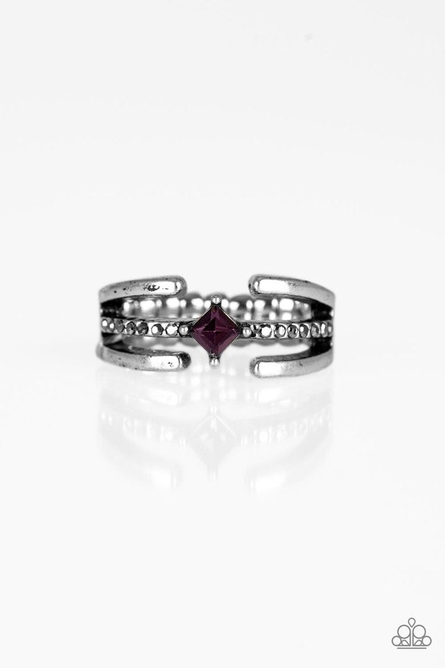 Paparazzi Rings - City Center - Purple