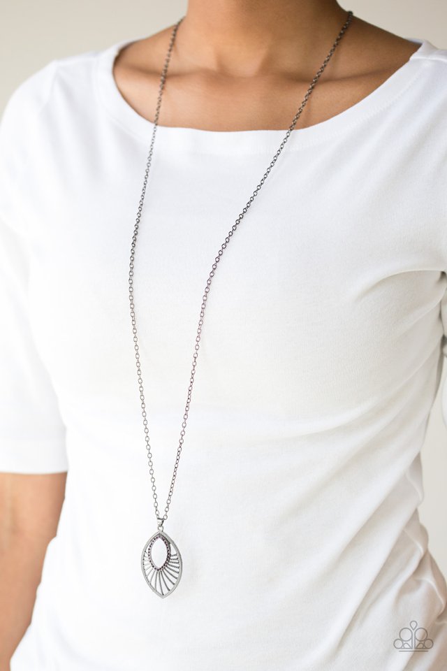 Paparazzi Necklaces - Court Couture - Purple