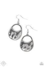 Paparazzi Earrings - Rio Rancho Relic - Silver - Fashion Fix October 2021