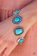 Paparazzi Bracelets - Taos Trendsetter - Blue - Fashion Fix October 2021