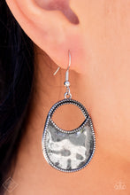 Paparazzi Earrings - Rio Rancho Relic - Silver - Fashion Fix October 2021