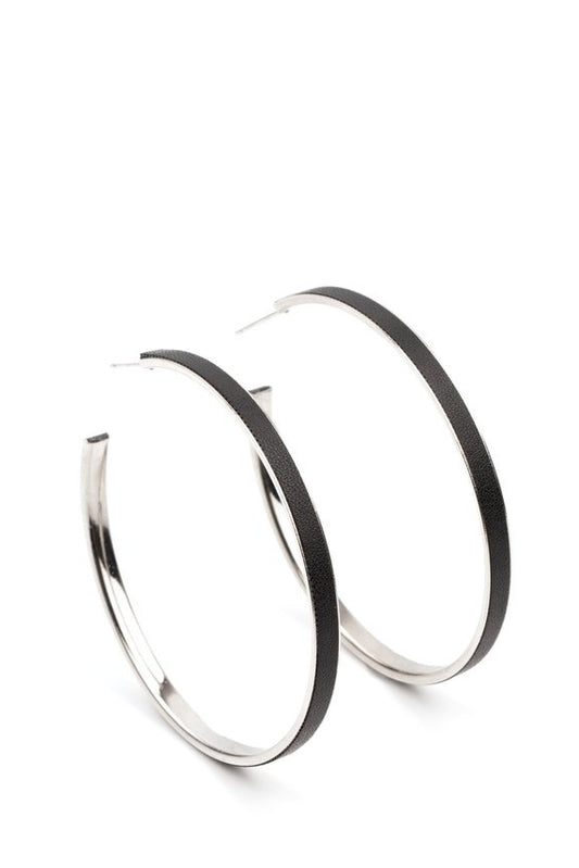 Paparazzi Earrings - Fearless Flavor - Black